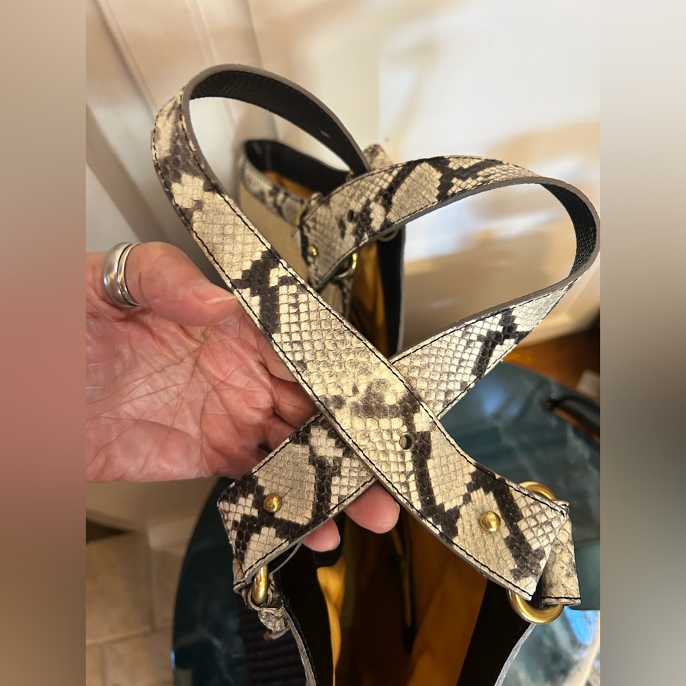 Brahmin Pablo Island Python Bag - image 11